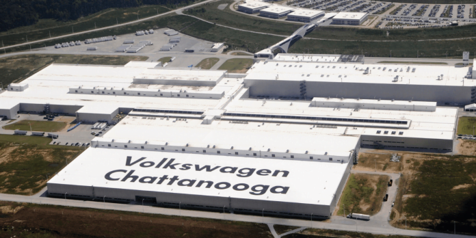 VW'nin Chattanooga dönüşümü programa göre